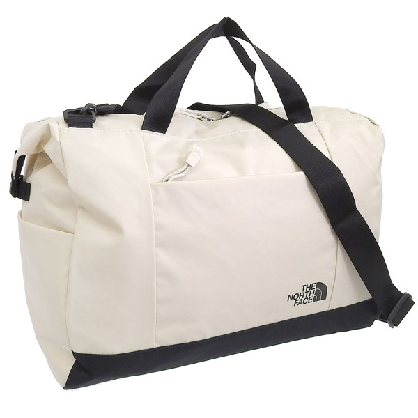 ノースフェイス バッグ メンズ レディース ショルダーバッグ ダッフルバッグ ナイロン クリーム LIGHT DUFFLE BAG NN2PQ52K-CRE THE NORTH FACE A4対応