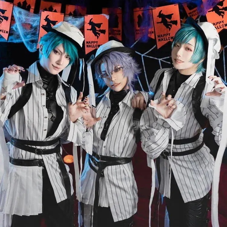 ツイステッドワンダーランド　ツイステ オクタヴィネル寮 Azul Floyd Jade ハロウィーン コスプレ衣装 コスチューム 学園祭 イベント期間限定30％ 12,698円