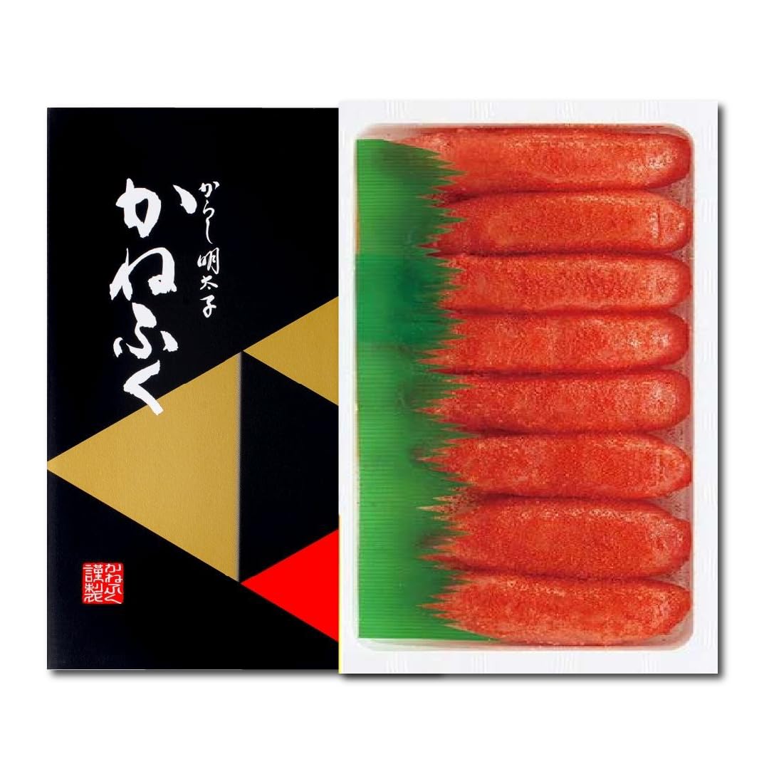 かねふく 明太子 400g 一本物 辛子明太子 贈答品 贈り物 お中元 お歳暮 内祝い 化粧箱 お取り寄せグルメ