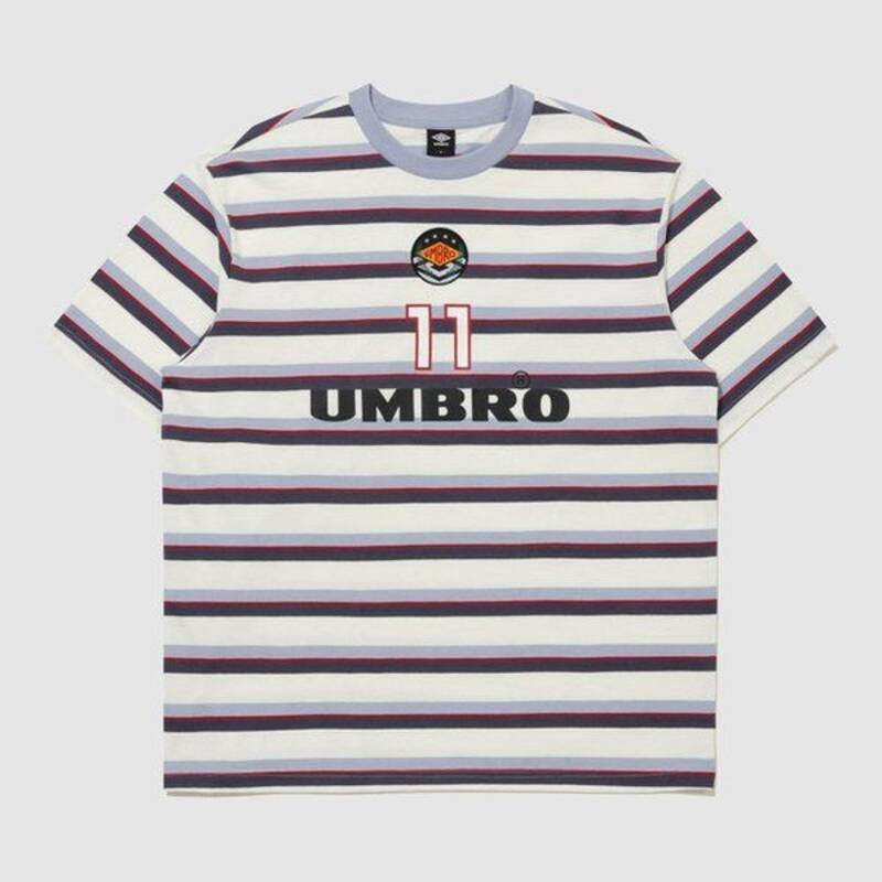 アンブロ UMBRO HBL ブリットストライプ 半袖Tシャツ UR121CR 197211