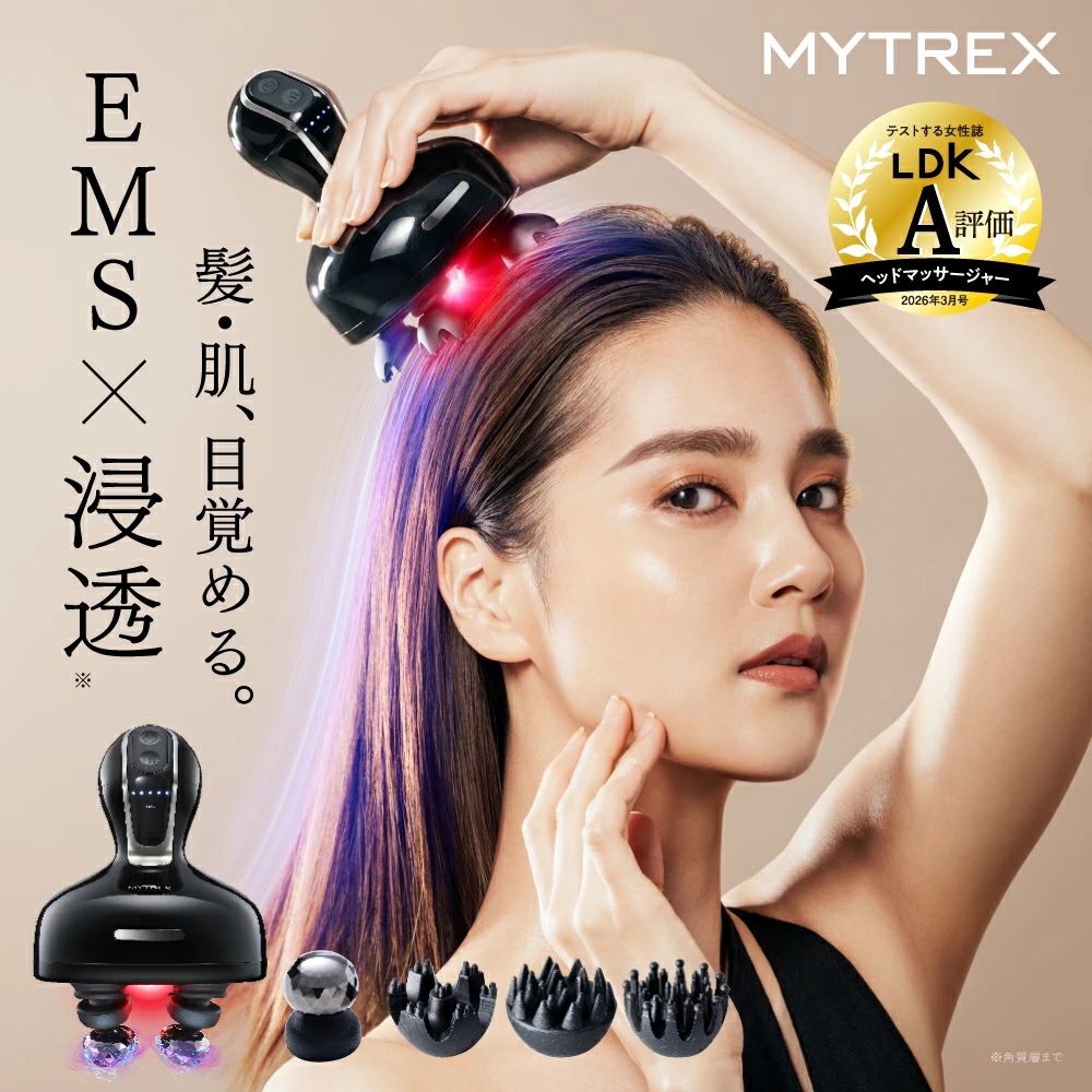 HEAD SPA DEEP X 浸透ヘッドスパ 頭皮 ヘッドマッサージ 育毛 ミノキシジル 導入導出 EMS 赤色LED ヘアケア フェイスケ