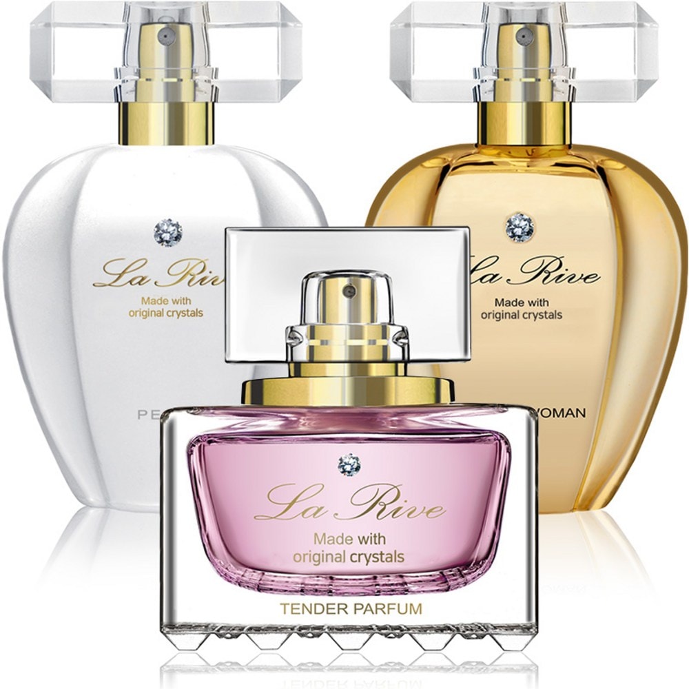 スワロフスキーラグジュアリー女性香水3種（パールマン+ダイヤモンド+ゴールデン）225ml