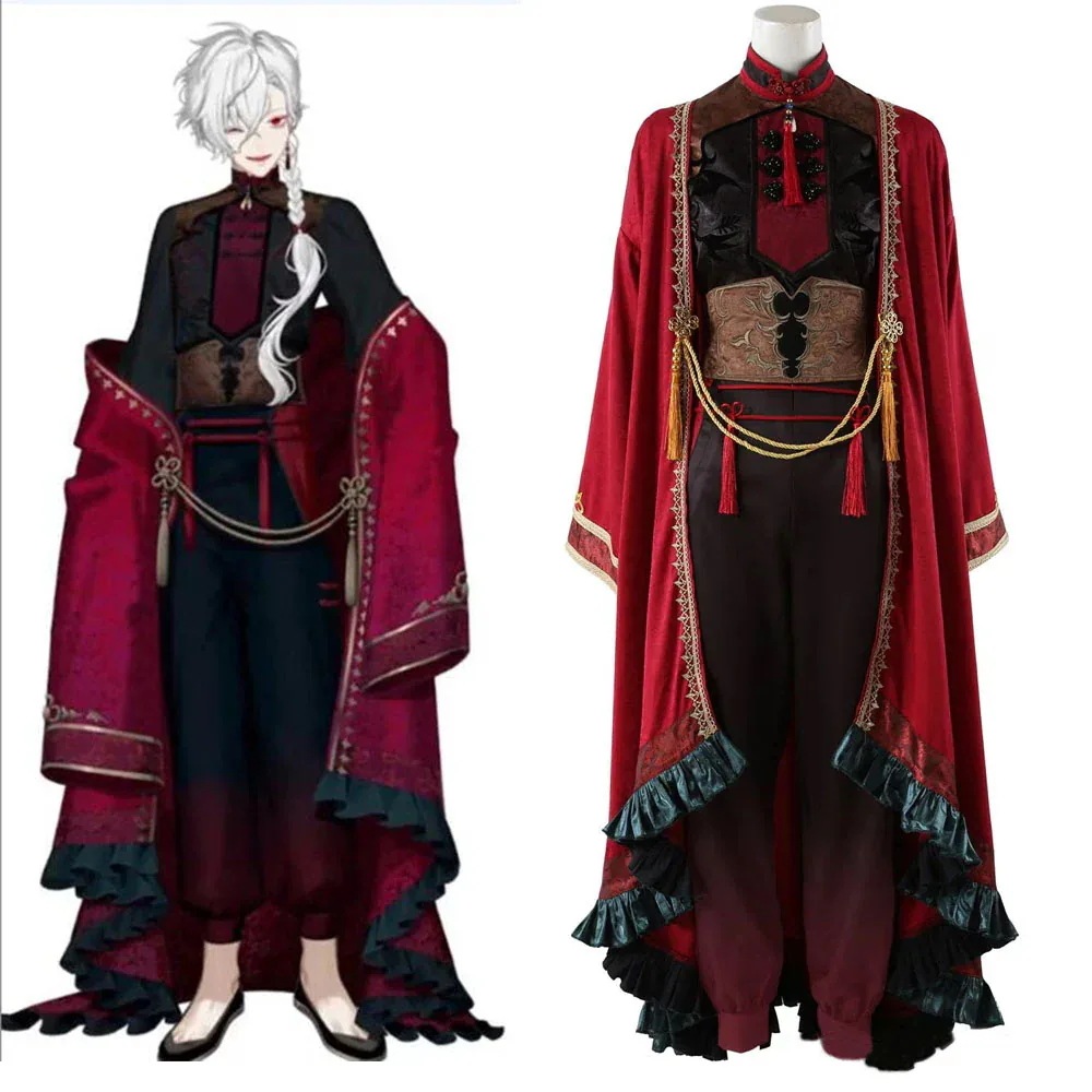 バーチャルライバー VTuber 葛葉約1年半ぶりの新衣装 葛葉 チャイナ服 コスプレ衣装 コスチューム ハロウィン 変装 仮装期間限定30％ 15,955円