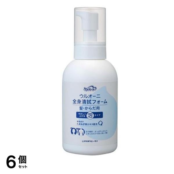 ケアハート ウルオーニ 全身清拭フォーム 泡タイプ 500mL 6個セット