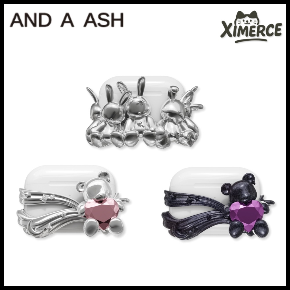 [韓国人気] ANDAASH Airpods Case Teddiz Bunniz エアポッド ケース