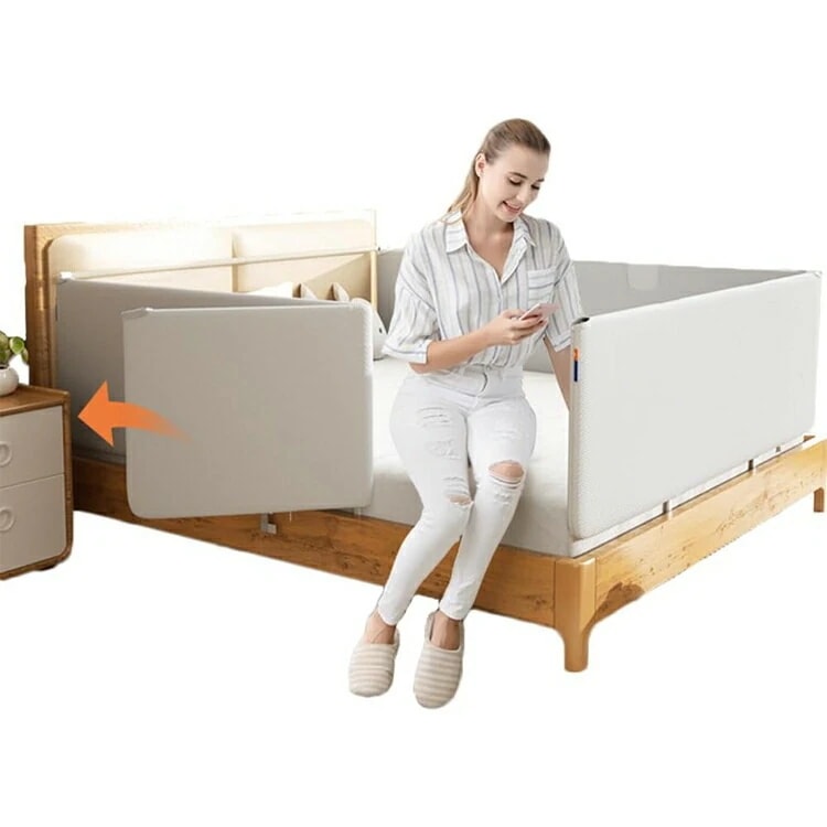 【急速出荷!】激安セールベッドフェンス 折りたたみ式 ベッドガード 赤ちゃん ハイタイプ ベッド柵 折りたたみ可能 28段調整 携帯可能 旅行用 家庭用 転落防止 落下防止 取り付け簡単