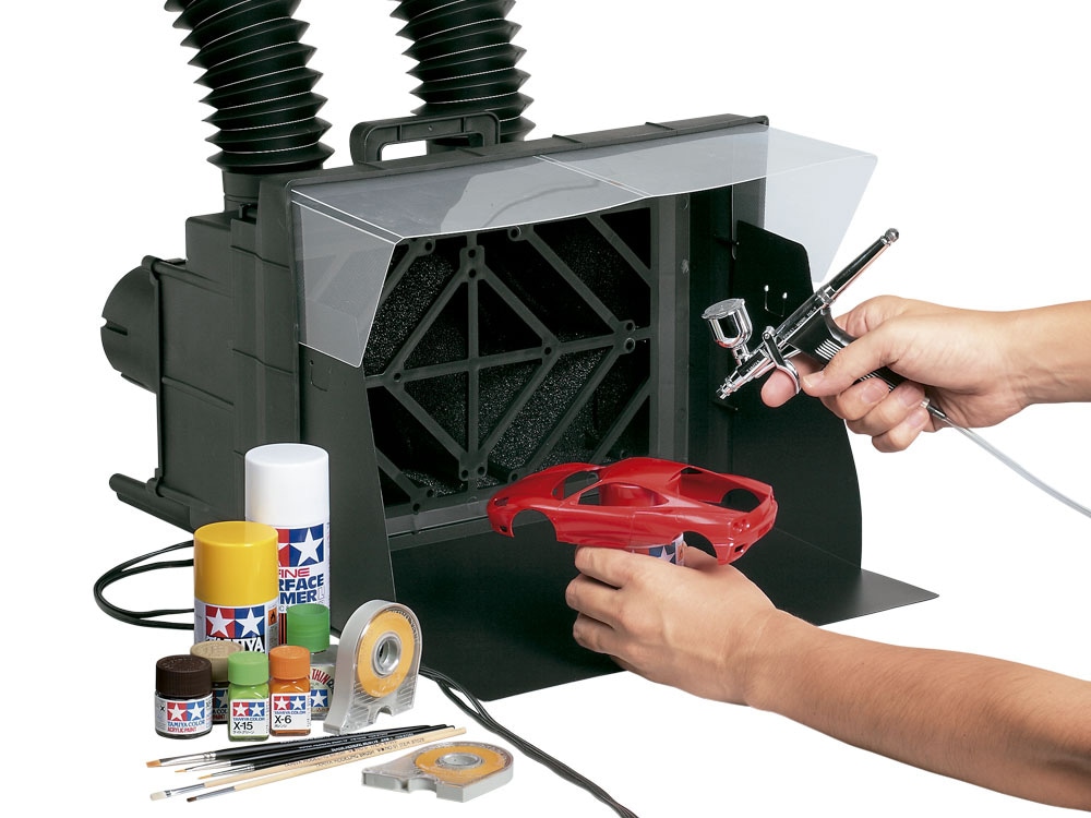 タミヤ スプレーワーク ペインティングブースII（ツインファン）【74534】 T 74534 Pブース2ツイン