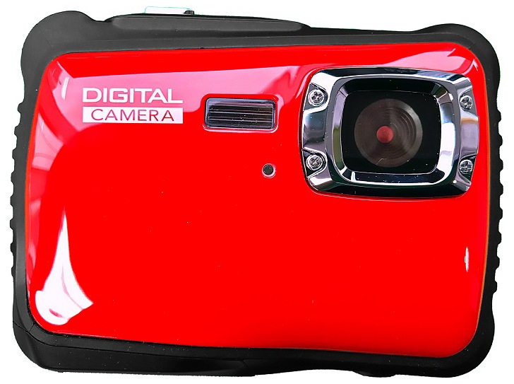 Veldo（ヴェルド） TN-WTP-CAM01/RED 防水デジタルカメラ 「TN-WTP-CAM01」（レッド） TNWTPCAM01RED