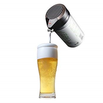 高い素材 グリーンハウス ワンタッチビールサーバー 缶ビール 用 超音波式 ブラック GH-BEERM-BK キッチン家電用アクセサリー・部品