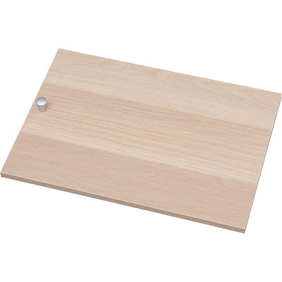 他サイト： アイリスオーヤマ カラーボックス 木製扉 縦置き専用 幅38.4×奥行3.4×高さ26.9cm ナチュラル CXD-38Wの商品画像