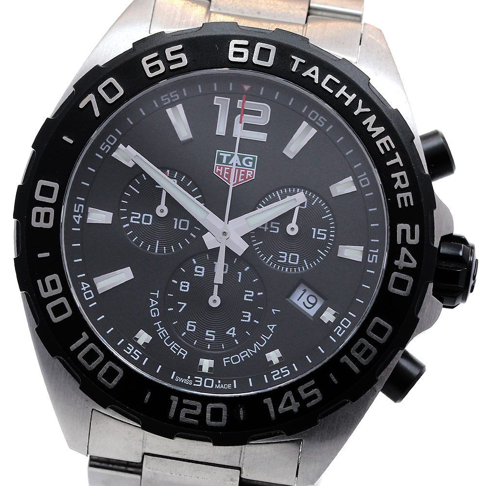 タグホイヤー TAG HEUER CAZ1010 フォーミュラ1 クロノグラフ クォーツ メンズ 美品 _843183【中古】