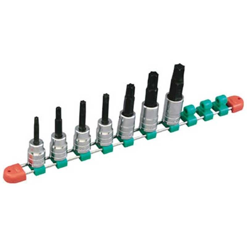 KTC　12.7sq.T型トルクスビットソケットセット[7コ組]　TBT407T