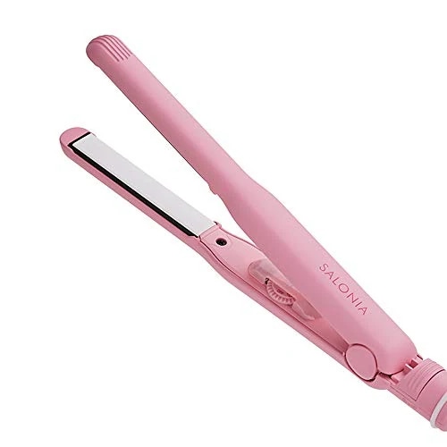 セラミック ストレートヘアアイロン 15mm MAX230℃ プロ仕様 フレッシュアップピンク