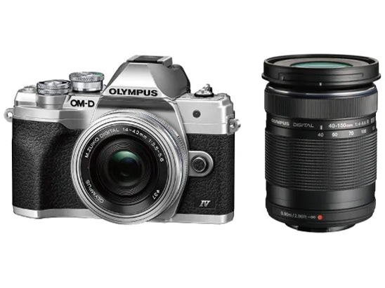 OM-D E-M10 Mark IV EZダブルズームキット [シルバー] 国内版新品