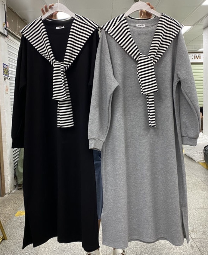 ワンピース デート モテアイテム ミモレ丈 長袖 ミドルネック 可愛い きれいめ 上品 おしゃれ かっこいい 可愛い ラブリー キュート ガーリー クール モード系 セクシー エレガント 5,228円