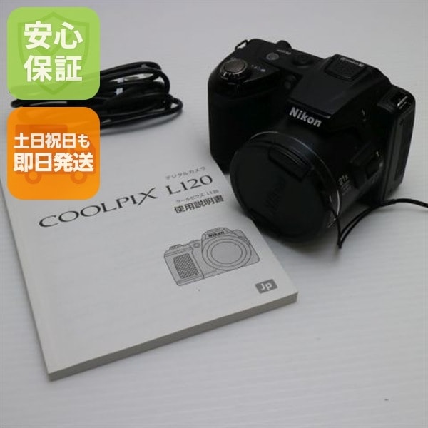 新品同様 COOLPIX L120 ブラック デジカメ Nikon 115