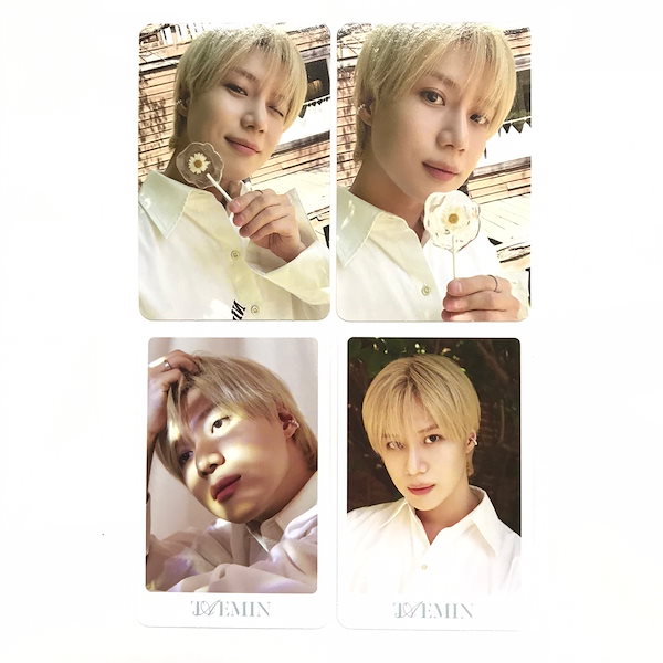 SHINee pop up 購入特典 トレカ テミン  2種 テミン トレカ 2種セット SHINee THE MOMENT OF Shine 15周年