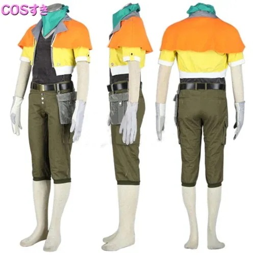 セット販売 FF13 ファイナルファンタジーXIII ホープエストハム 衣装　かつら 風 コスプレ衣装 コスチューム　cosplay 変装