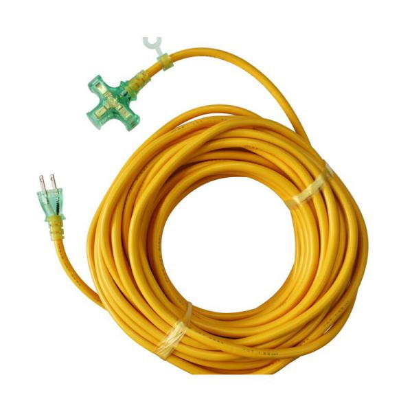 KOWA Pランプ付コード15A20M KMP807－20 キイロ 電動工具 電工ドラム コード 延長コード ２０Ｍ