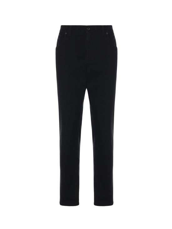 DOLCE & GABBANA Men Denim Pants GY07CD G8OM5S9001 Black