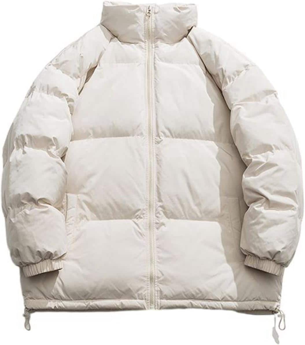 中綿ジャケット メンズ 厚手 冬 綿入り ブルゾン スタンドカラー アウター 綿服 シンプル 無地 ユニセックス 保温 防寒 ショート丈 カジュアル おしゃれ アウトドア 通勤 通学