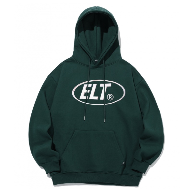 [Monsta X キヒョン 着用] Metalic Logo Hoodie Deep Green