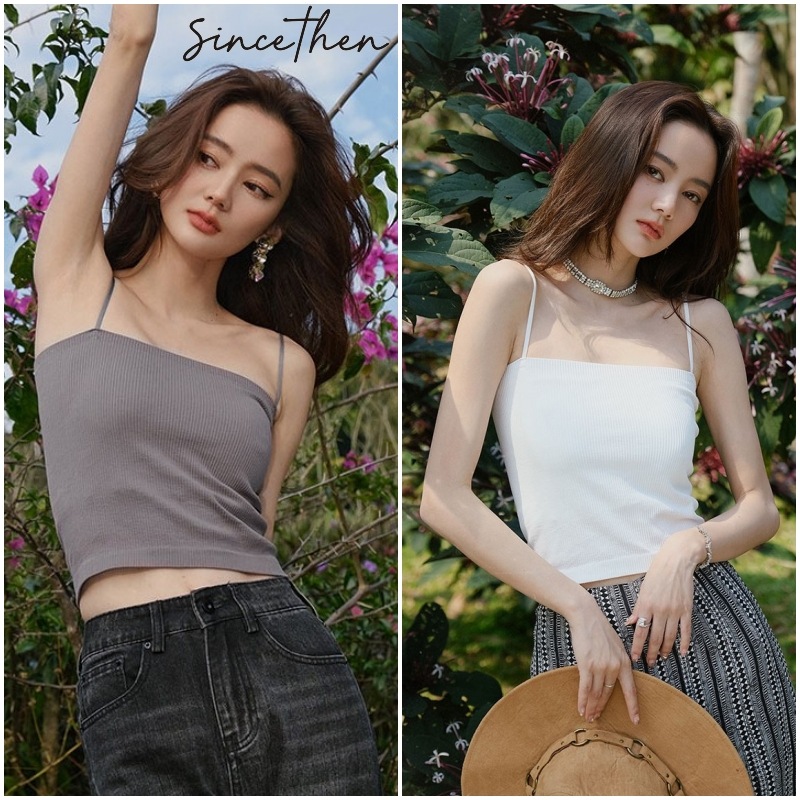【SINCE THEN】 Basic tank top ベーシックタンクトップ