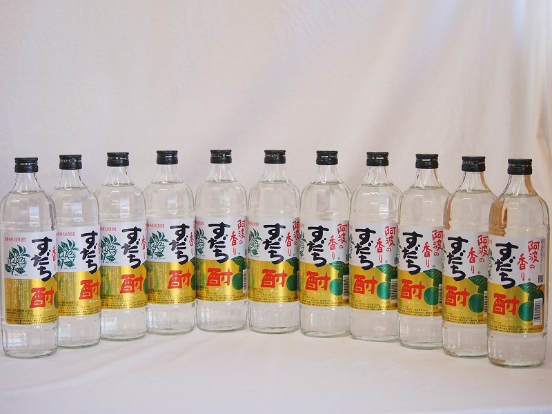 11本セット(すだち果汁すだち酎20度(徳島県)) 720ml11本