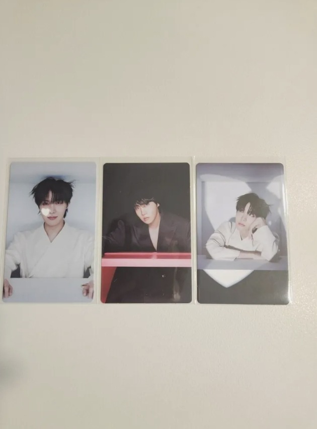 BTS J HOPE JACK IN THE BOX Lucky Draw Event M2U Official 3 Photo Card Set