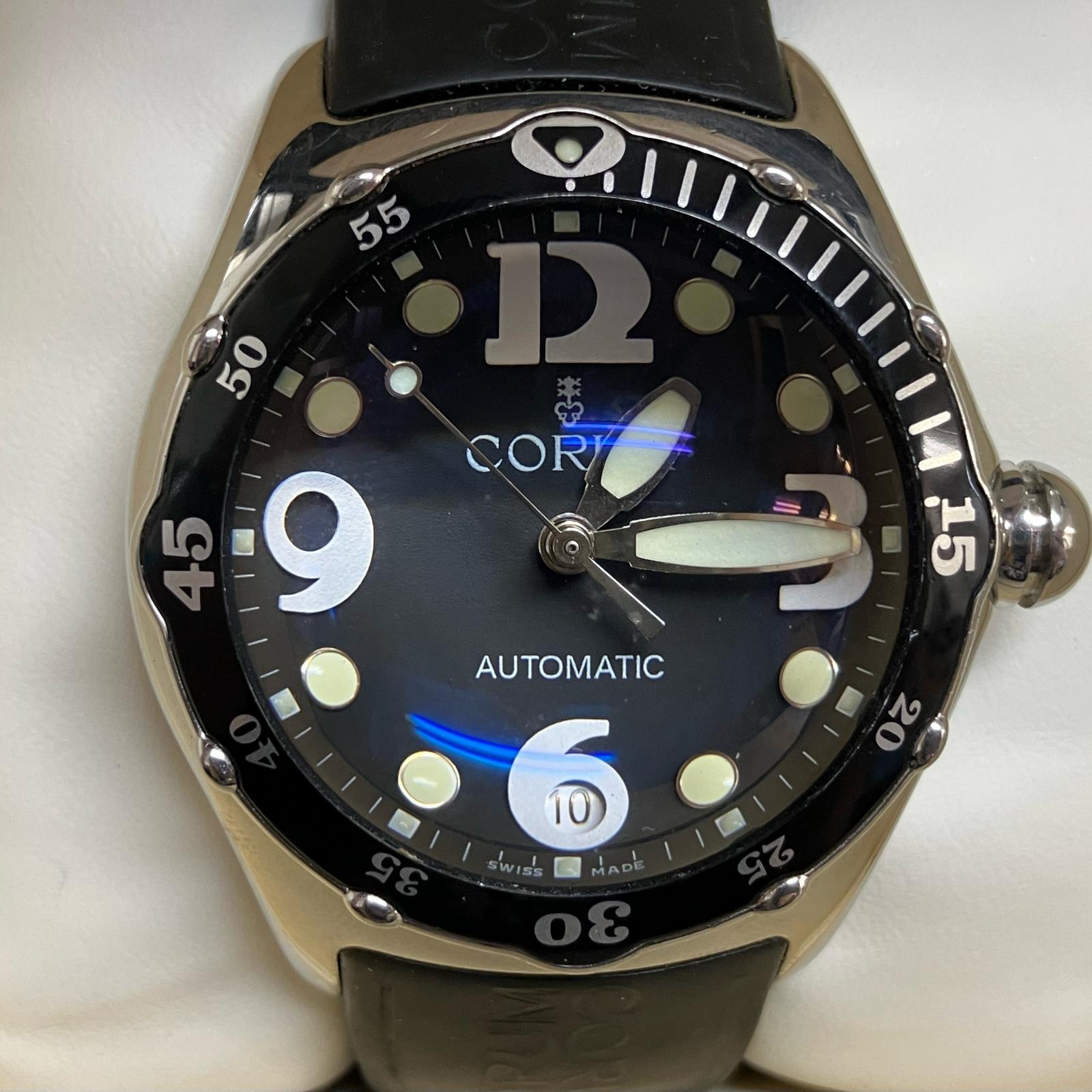 Corum コルム バブルシリーズ 自動巻腕時計 8218020OF71FM40R 腕時計 CORUM刻印【中古】 メンズ