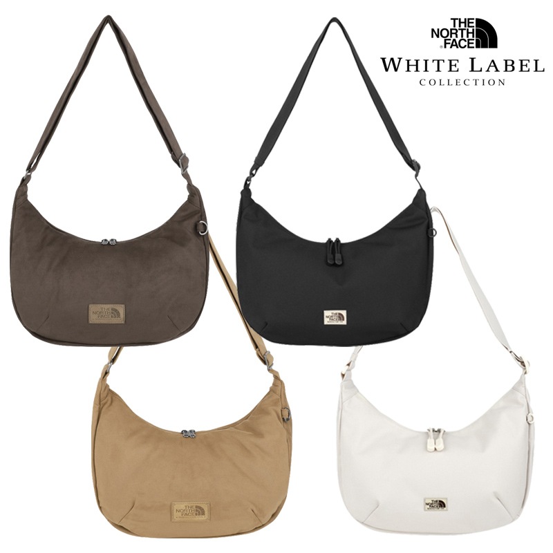 NN2PR54 NN2PR55 WHITE LABEL STANDARD HOBO BAG S SUEDE 25FW 新作 韓国限定ライン ショルダー 軽量 タウンユース コーデ提案 パーカー ニット
