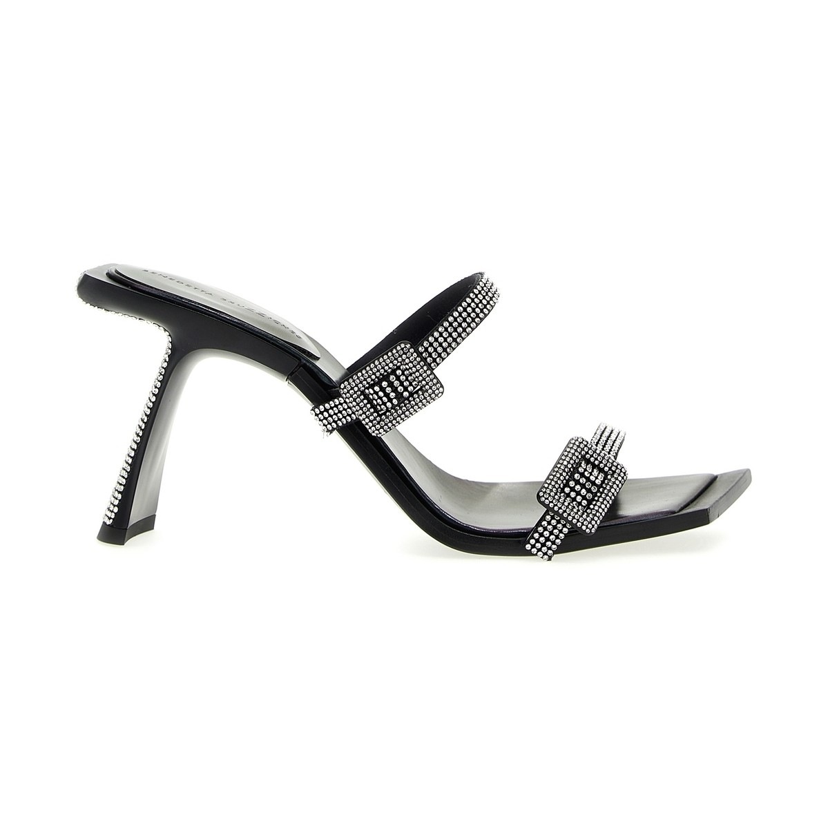 047THEWORLDISNOTENOUGH ブラック 春夏2023 サンダル レディース ju