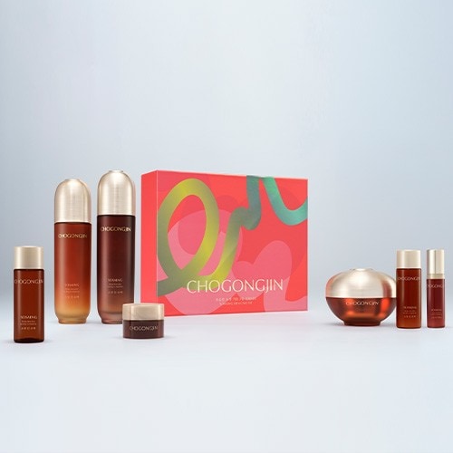 楚公眞（チョゴンジン）ソセン 基礎3点セット _ ハリのある肌へ導く化粧水(150ml)＋乳液(120ml)＋クリーム(60ml)