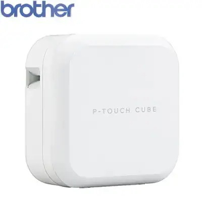 ブラザー ラベルライター ピータッチ キューブ P-TOUCH CUBE PT-P710BT ホワイト