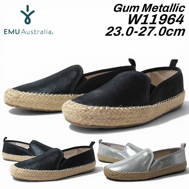 エミュ オーストラリア EMU Australia W11964 Gum Metallic スリッポンタイプ エスパドリーユスニーカー レディース 靴