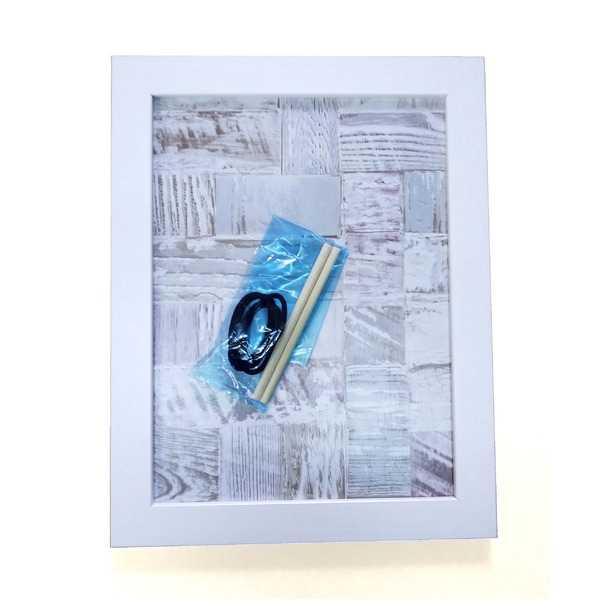 何度でも貼ってはがせる額A4（285209mm） 画びょう/テープが必要ないペタペタ貼れるボード粘着ボード ホワイト