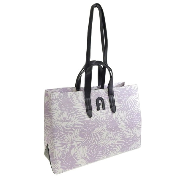 フルラ/FURLA FURLA KENZIA XL TOTE E/W ショルダーバッグ トートバッグ 2WAY バッグ キャンバス パープルマルチ レディース wb00504bx06630986s