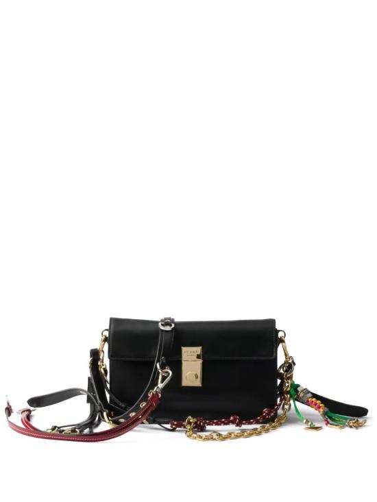 PRADA Women Shoulder Bags 1BD379VOO6 2C6A F0002 NERO