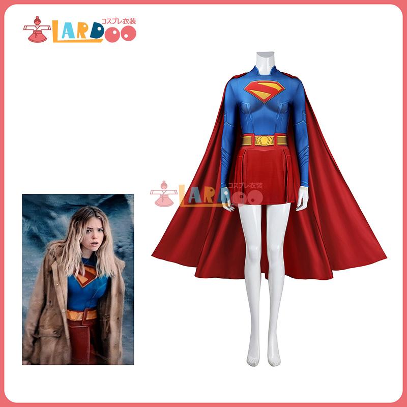 [数量限定] スーパーマン2026映画 Superman: Legacy スーパーガール Supergirl ジャンプスーツ 全身タイツ コスプレ衣装 コスチューム cosplay