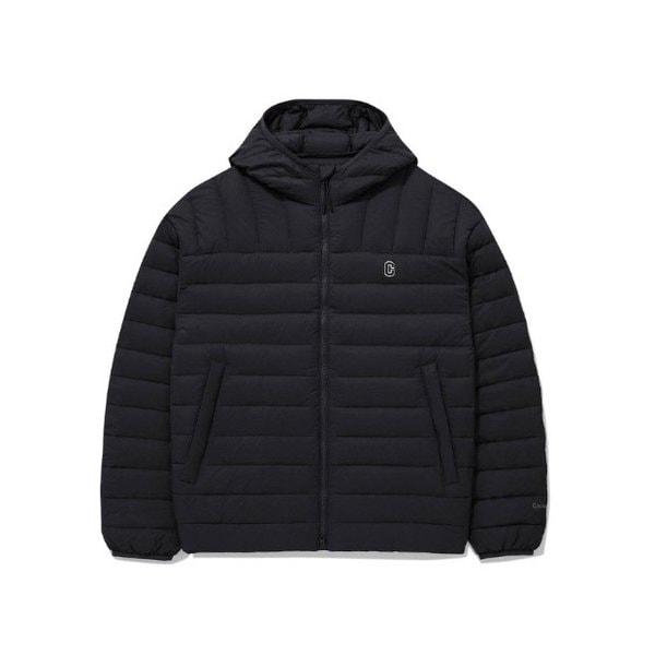 M パディング CQK CO2404DP22-BK RDS カバーライト パッカブル フーディ ダウン ブラック