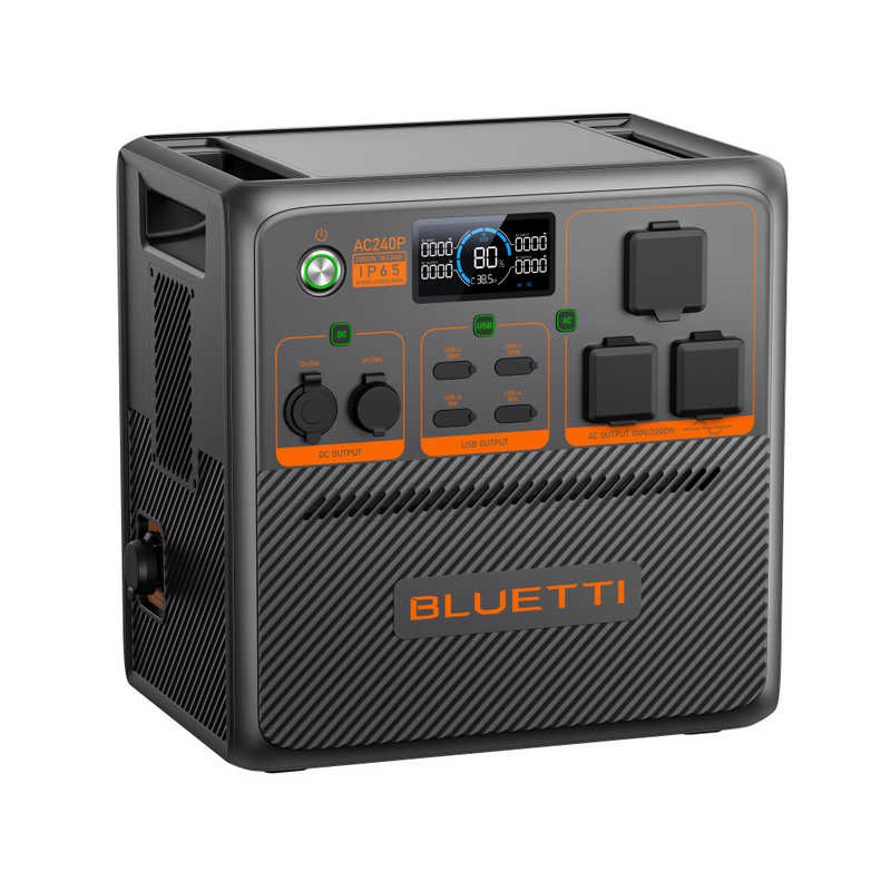 BLUETTI　プレミアムシリーズ 防水防塵 1843Wh ポータブル電源　AC240P