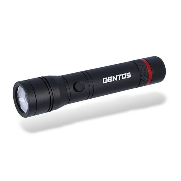 ハンディライト 懐中電灯 LED 乾電池式 REXEED ジェントス 耐塵防水 600ルーメン スライドフォーカス