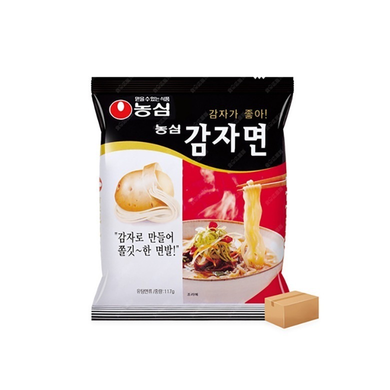 じゃがいもラーメン117g ｘ 40個 1ケース カムジャ麺 韓国ラーメン