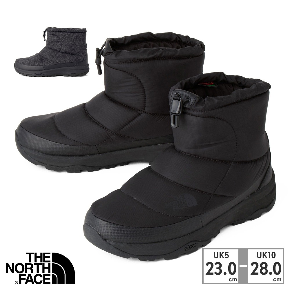 ザ ノースフェイス スノーシューズ メンズ レディース ヌプシ ブーティ ウォータープルーフ VII ショート NF52273 WB the north face 2025秋冬 Nuptse Boot