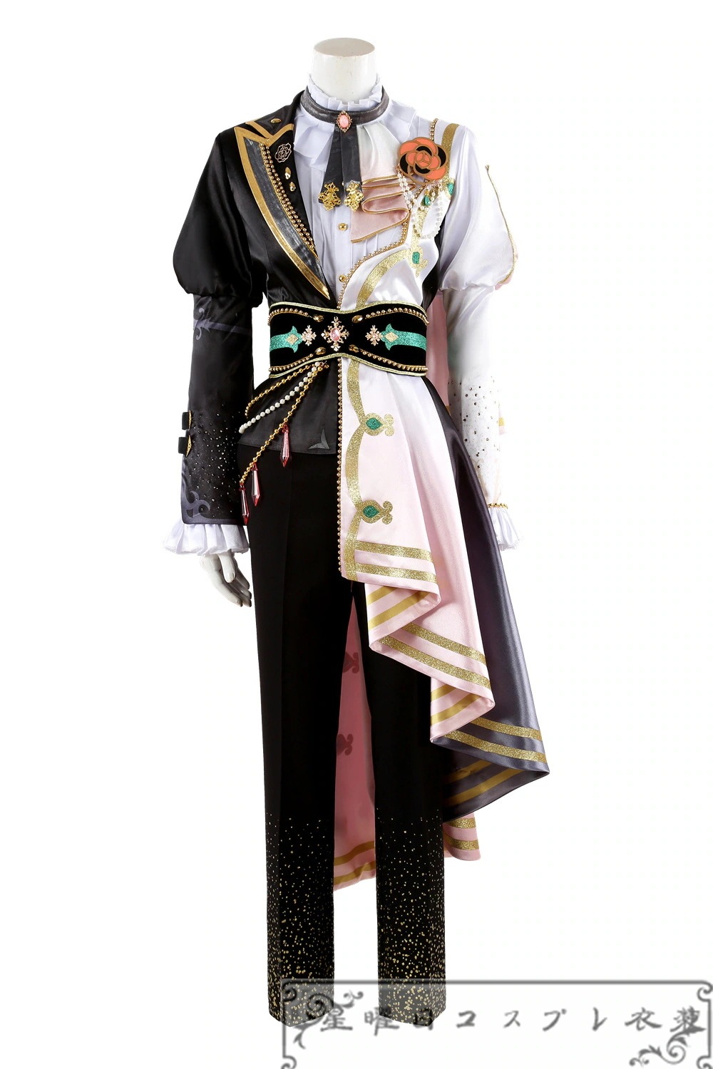 あんスタ！ 仮装f6期間限定30％ 影片みか コスチューム 变装服 斎宮宗 ES コスプレ衣装 あんさんぶるスターズ Remplacer＊語る人形とレゾンデートル ハロウィンパーティーイベント用品