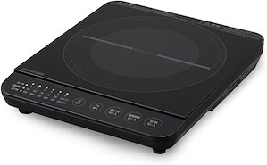 アイリスオーヤマ IHコンロ 1口 IHクッキングヒーター 1400W 卓上 デザイン IHK-T391-B