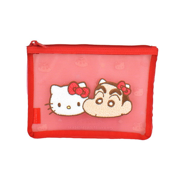 Qoo10] サンリオ ペンケース ポーチ キャラクター しんち