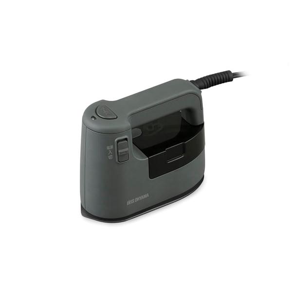 アイリスオーヤマ 衣類用スチーマー アッシュ IRS-02-HA アッシュ ハンガー スチーマー 衣類用 シワとり 手軽 ハンガー 衣類 スチーム 除菌 脱臭