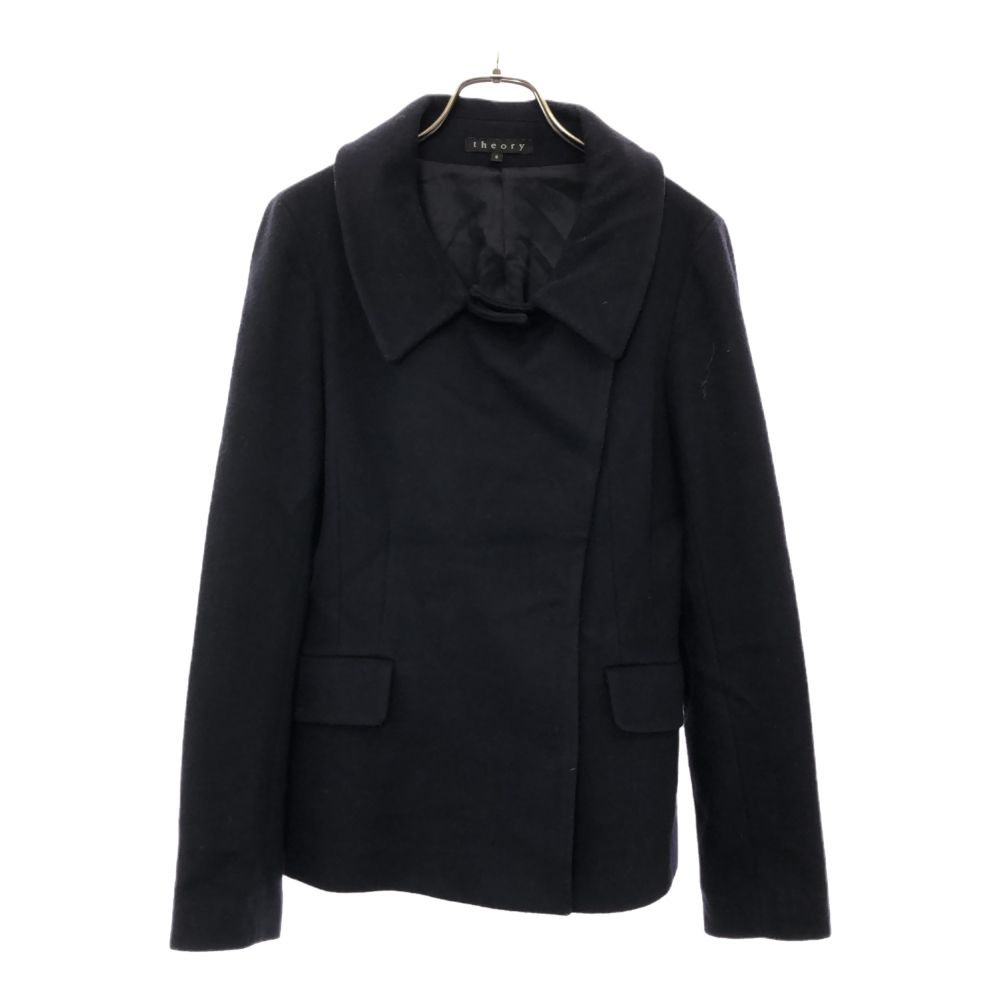 セオリー 長袖 ウールコート S ネイビー theory レディース 6,073円