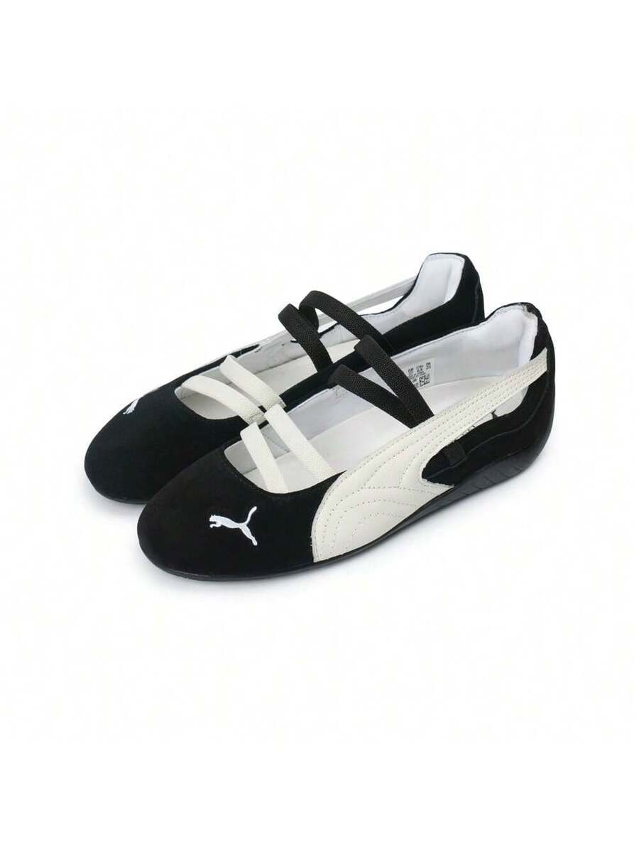 PUMA レディース スピードキャット メタリック バレエ フラット カジュアル